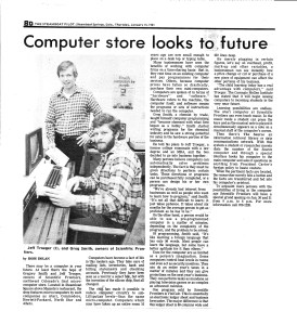 Scientific Frontiers Grand Opening 1981