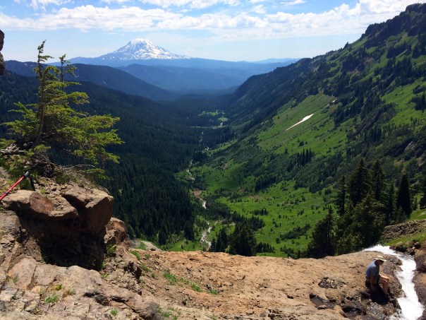 Valley below Goat Lake
