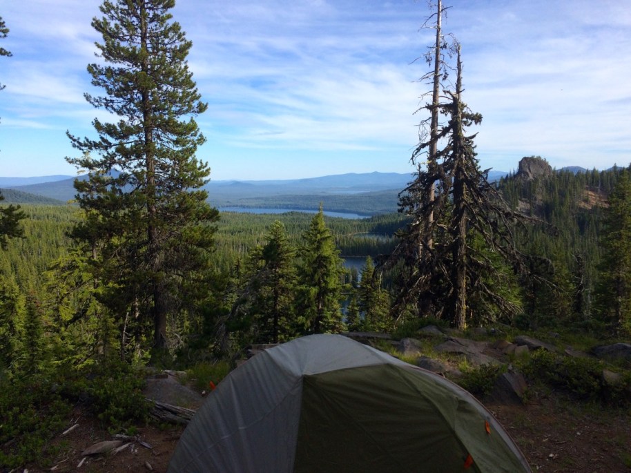 CampsiteOverRosaryLakes