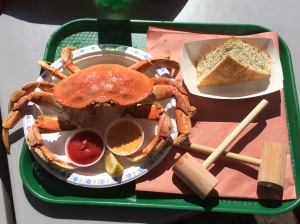 Dungeness Crab Lunch