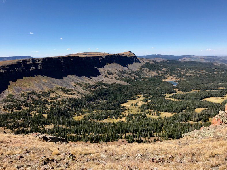 Chinese Wall above Bear River Valley