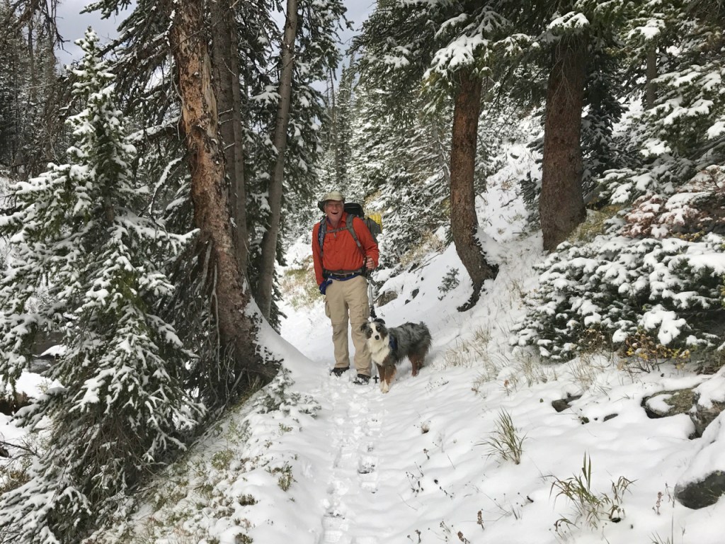 Hiking Out from Gold Creek