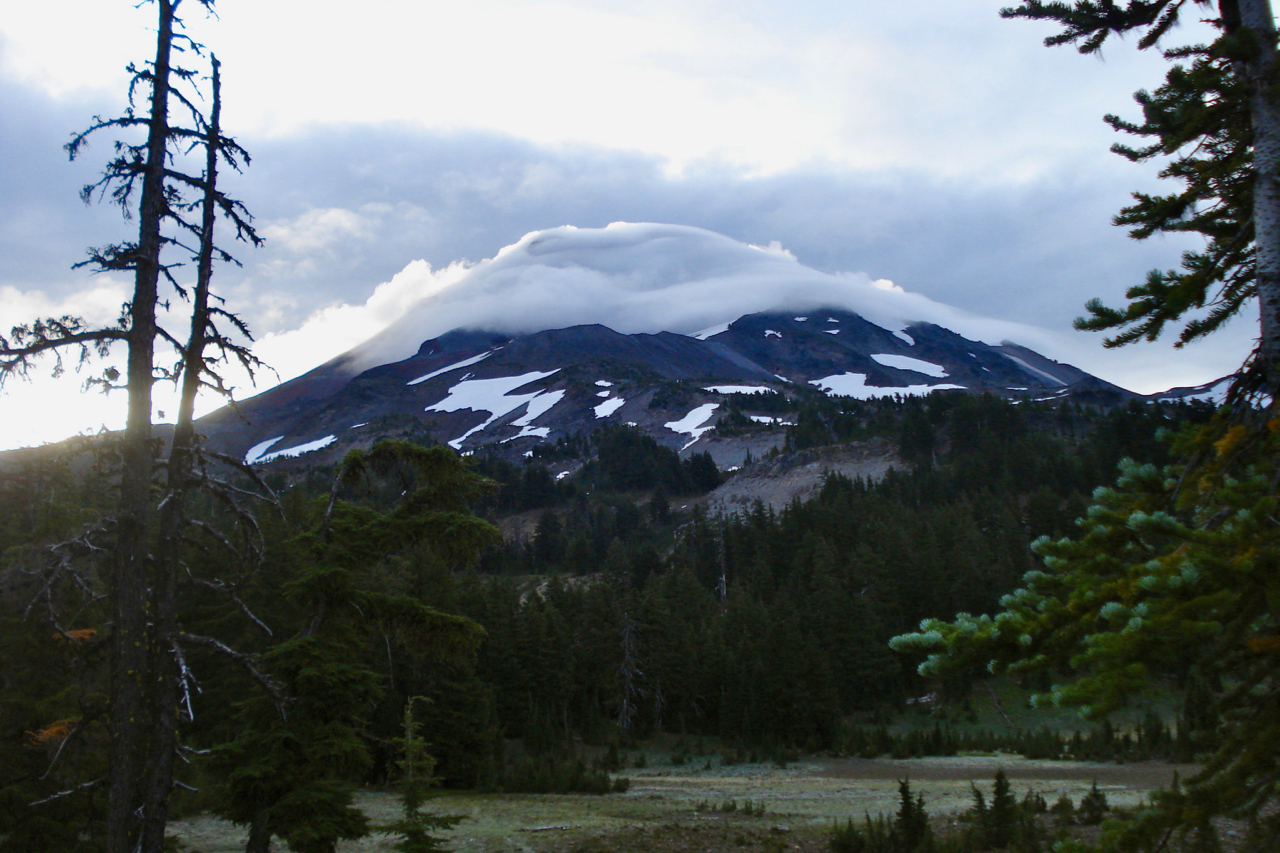 South Sister with a Scarf