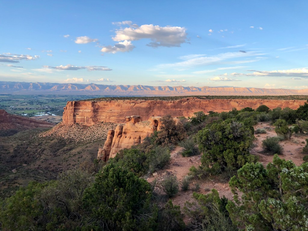 Grand Junction Valley from Colorado Monument
